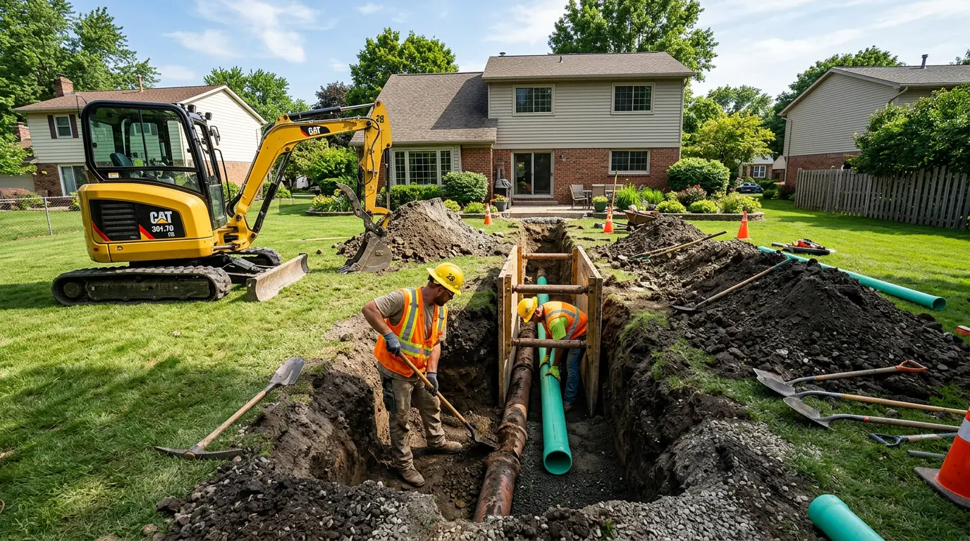 Trenchless Sewer Repair in Plainville, MA